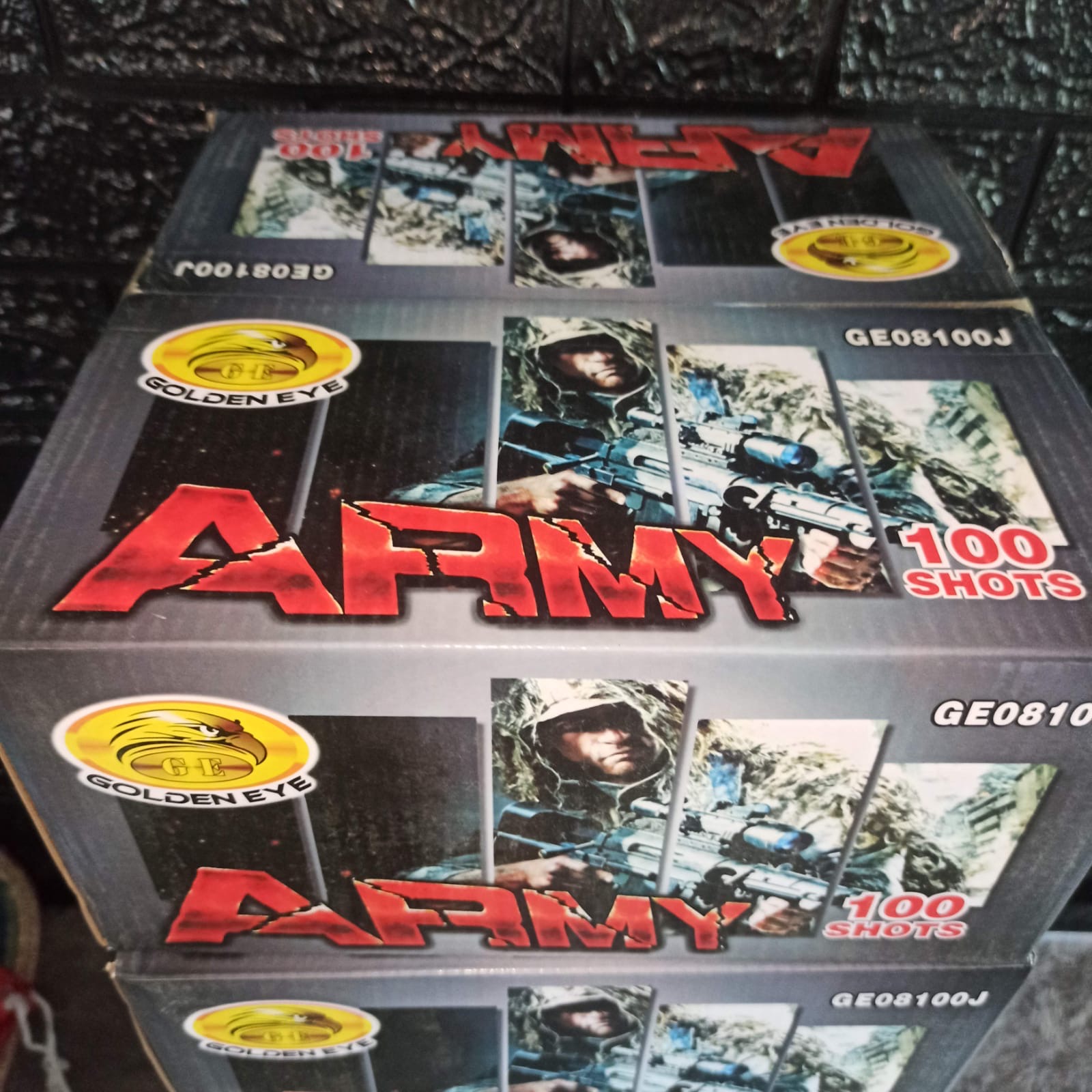 ARMY 100 SHOTS 0.8” GE 08100 J