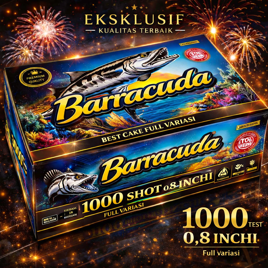 BARRACUDA - 1000 SHOT 0,8 (4 MENIT)