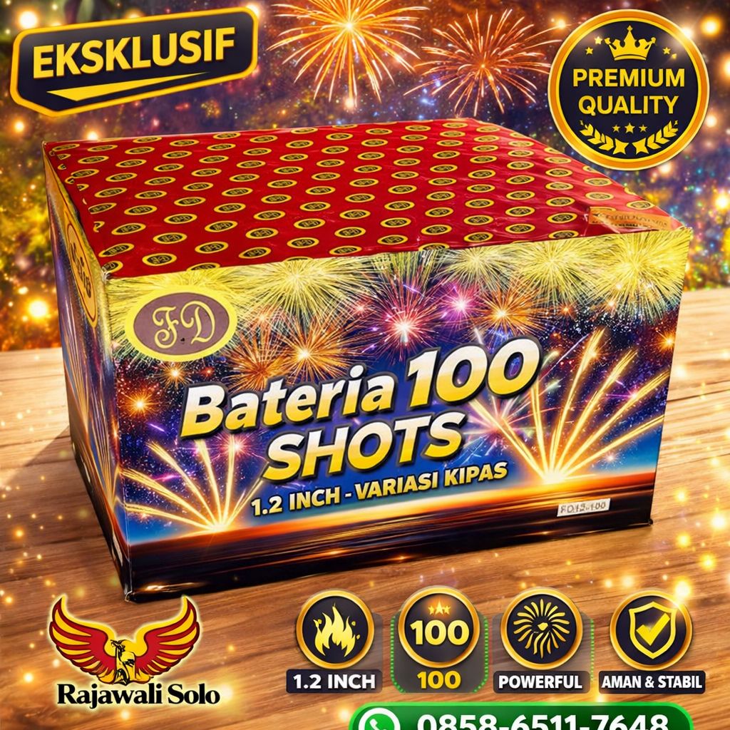 BATERIA 100 SHOT 1,2 INCHI