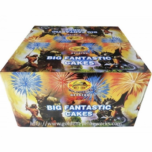 BIG FANTASTIC CAKE 100 SHOTS 1.5”