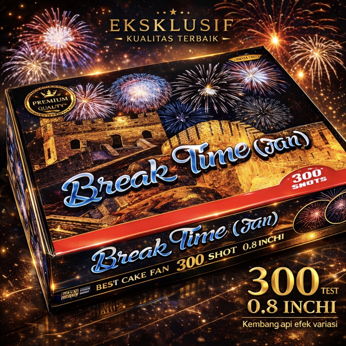 BREAK TIME FAN 300 SHOT 0,8 ( 1 MENIT )