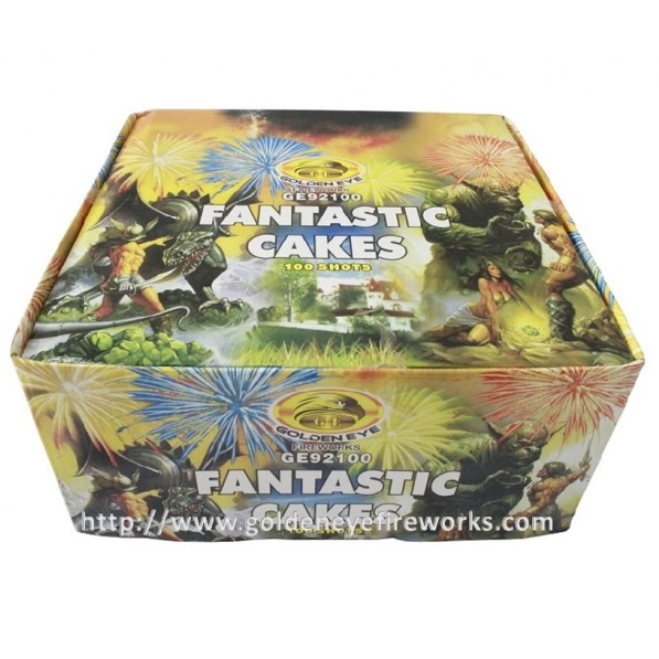 FANTASTIC CAKE 100 SHOT 0.8” GE 92100