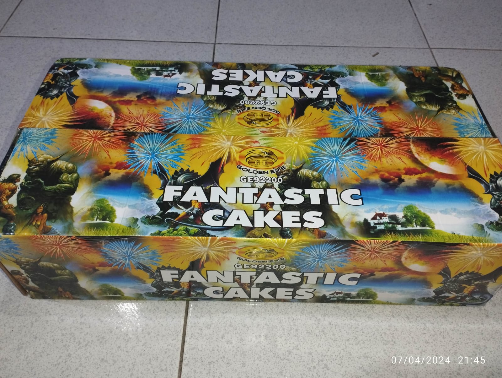 FANTASTIC CAKE 200 SHOT 0.8” GE 92200