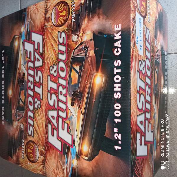 Fast and Forious PG 71210 100 Shot 1,2 Inch