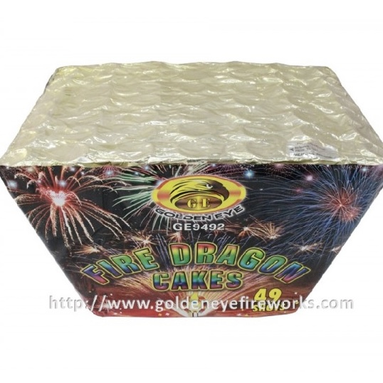 FIRE DRAGON CAKES 49 SHOTS 1.2” GE 9492