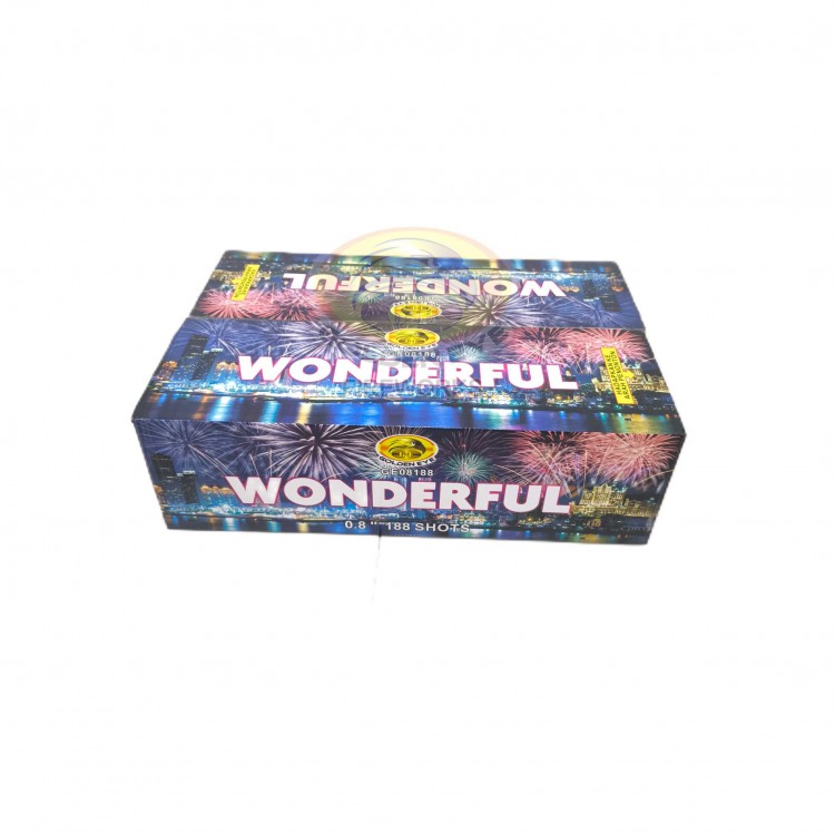 GE 08188 WONDERFUL 0.8” 188 SHOTS