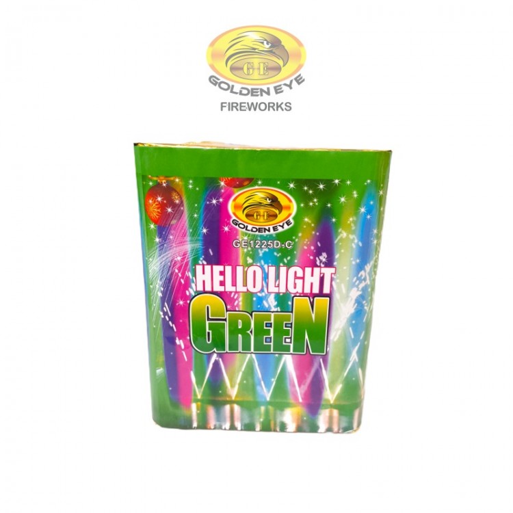 HELLO LIGHT GREEN 25 SHOTS 1.2” GE 1225 C