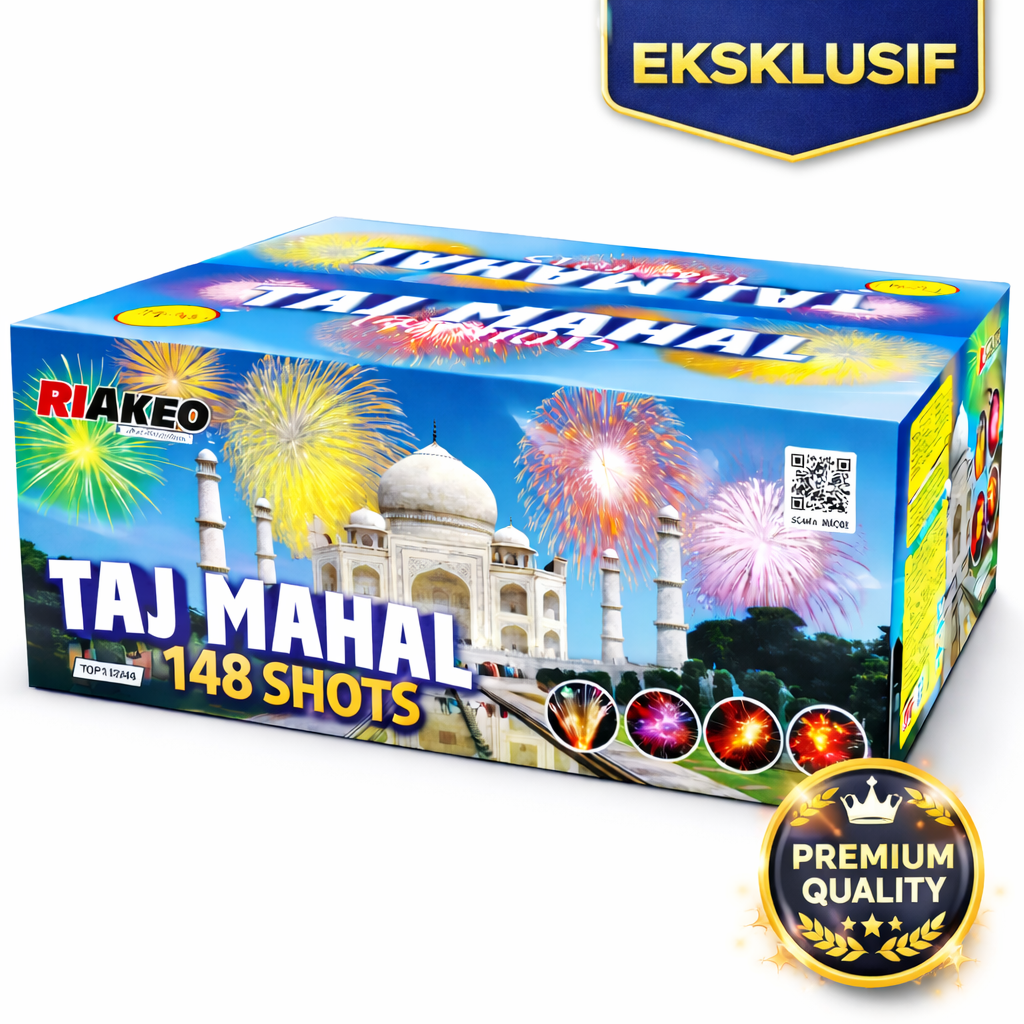 Kembang Api Cake Taj Mahal 148s 0.8"+1"