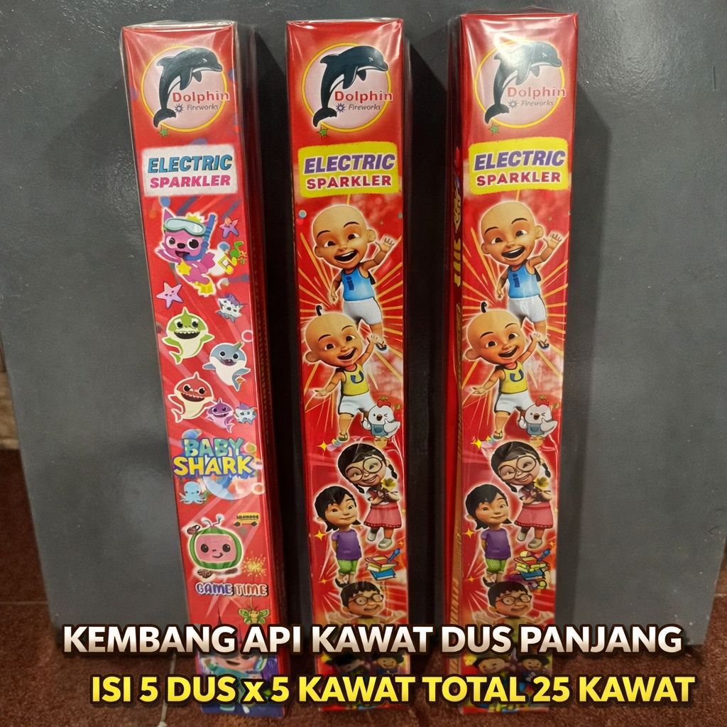 KEMBANG API KAWAT AMPLOP PANJANG 1 PACK ISI 5 AMPLOP X 5 TOTAL 25 KAWAT