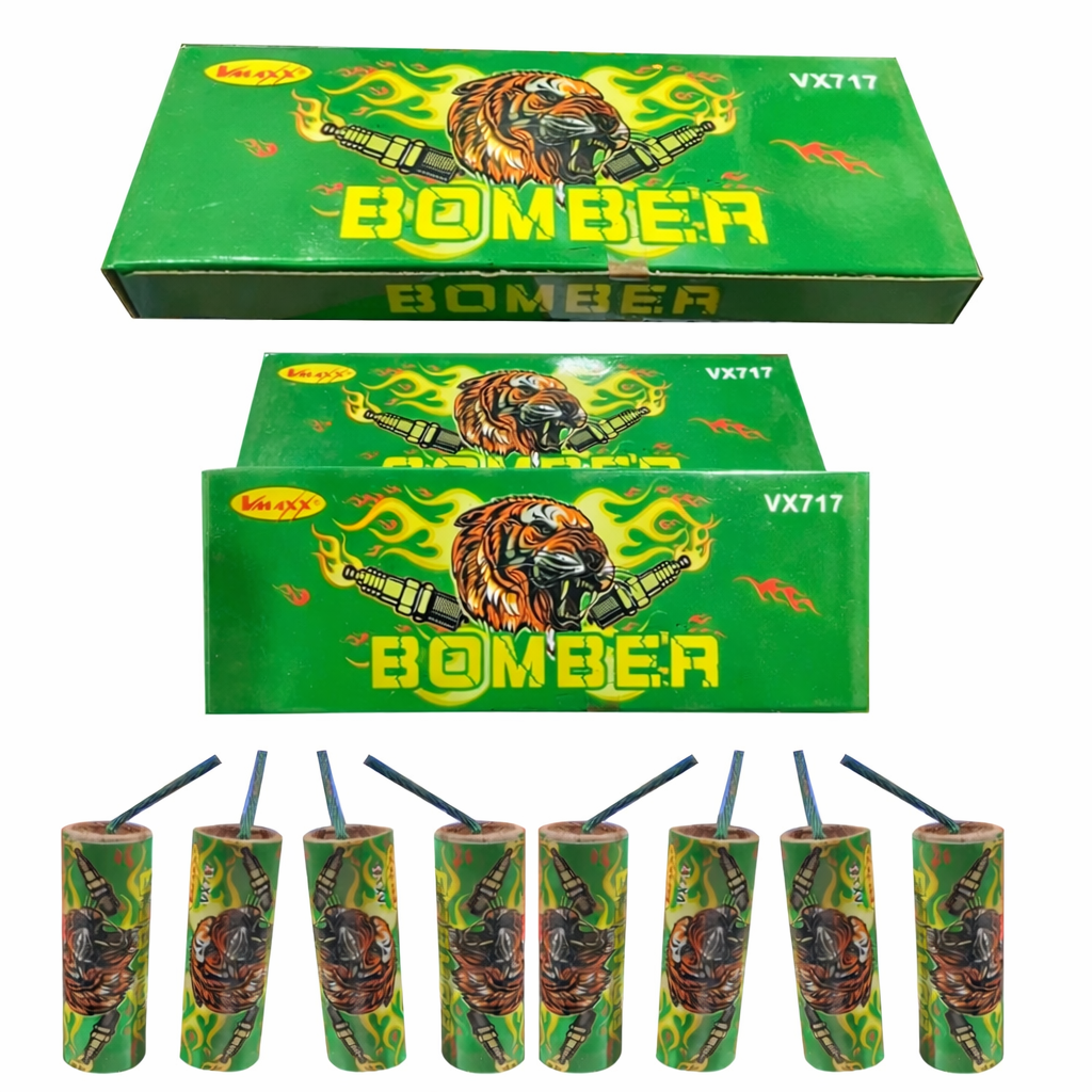 KEMBANG API MELEDAK BAWAH BOMBER 1 BOX ISI 10 PCS 