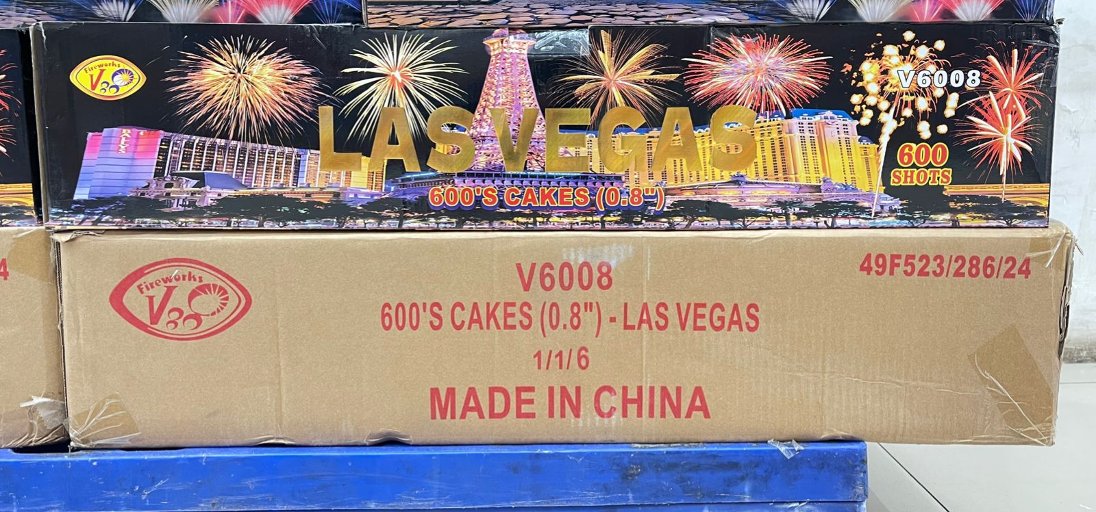 LAS VEGAS 600 SHOT 0,8