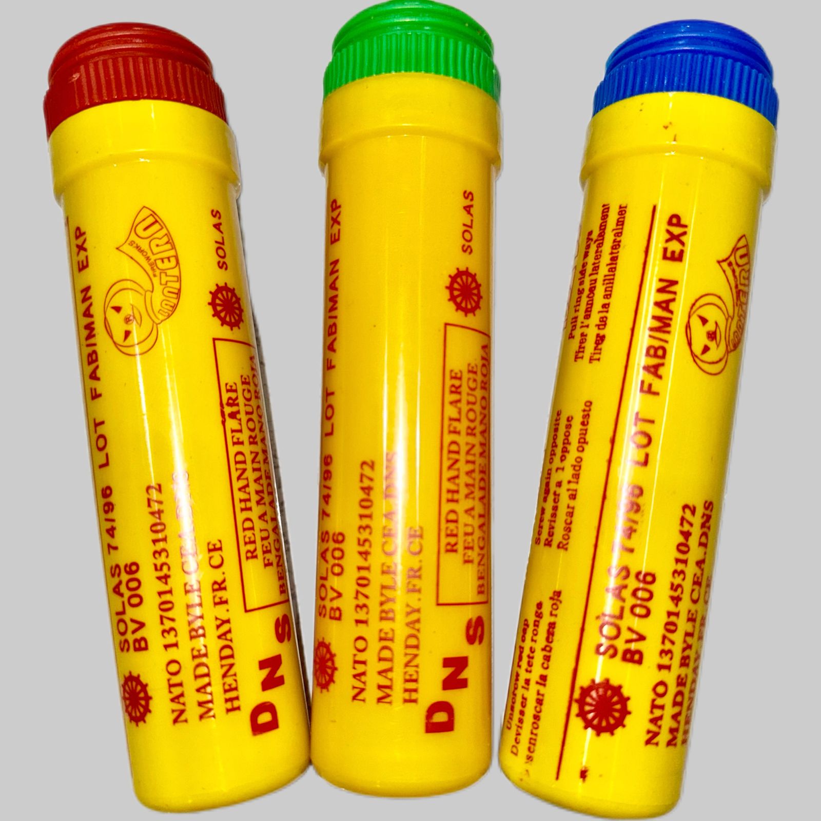 RED FLARE DNS 1 BOX ISI 4 PCS ( DURASI 60 DETIK )