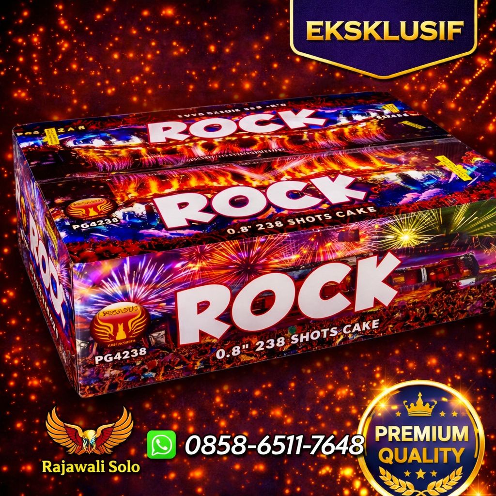 ROCK 238 SHOT 0,8" [ VARIAN KIPAS FAN SHAPE ]