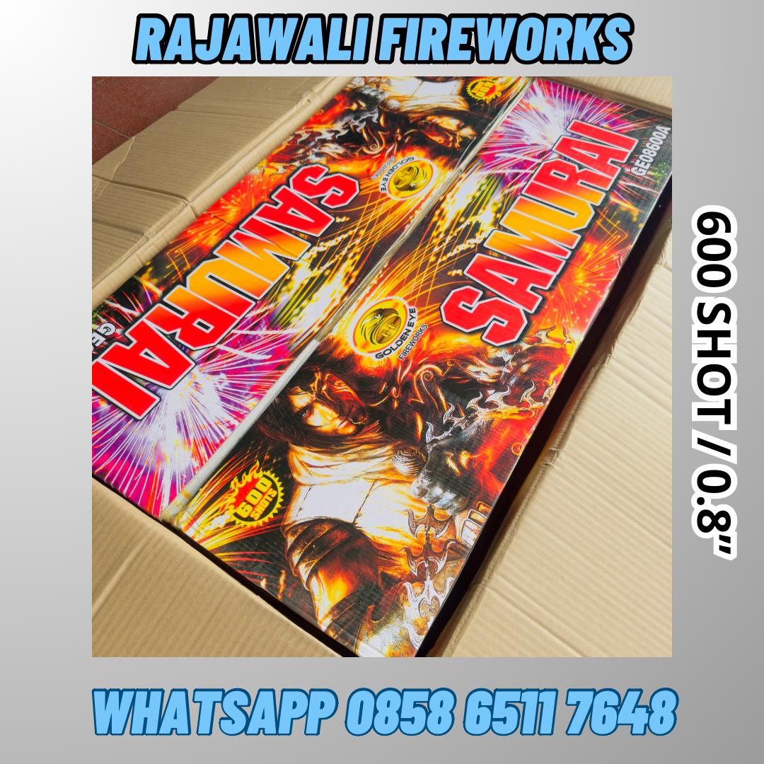 SAMURAI 600 SHOT 0.8” FAN SHAPE GE 08600 A 27 KG