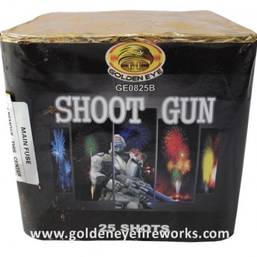 SHOOT GUN 25 SHOT 0.8” GE0825 B