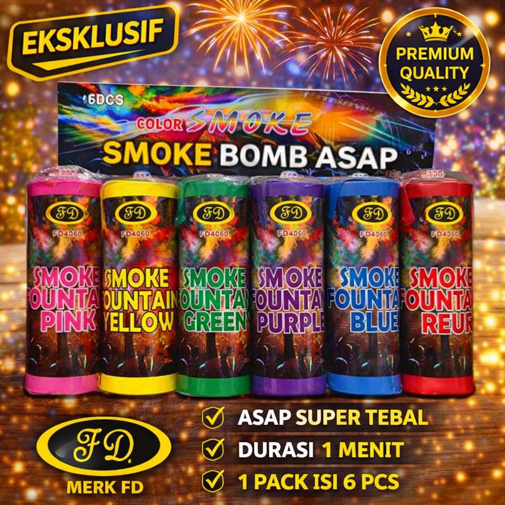 SMOKE FD 1 PACK ISI 6 PCS - 60 DETIK