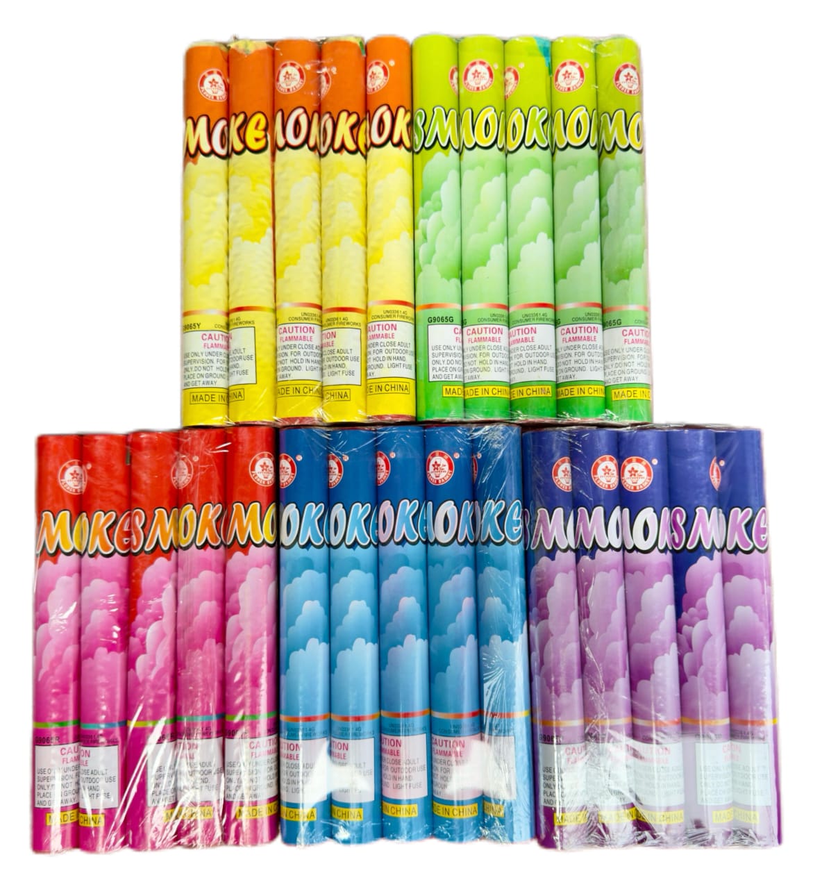 SMOKE TUBE FB - 1 PACK ISI 5 BATANG - 1 PACK 1 WARNA TIDAK BISA CAMPUR / MERAH / HIJAU / BIRU / KUNING /UNGU