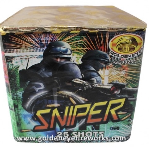 SNIPER 25 SHOT 0.8” GE 0825 C
