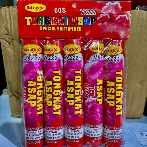 Tongkat Asap Merah