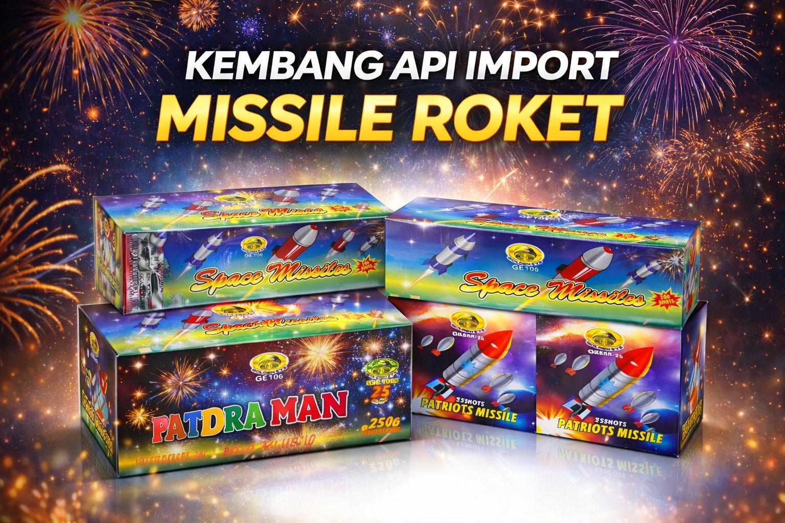 KEMBANG API ( MISSILE ROKET )